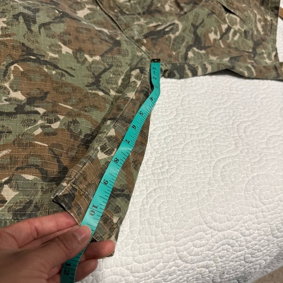 Stussy Green and Brown Cargo Shorts - Picture 9 of 11